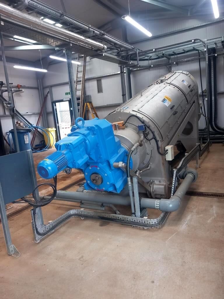 Huber Q-Press 620 - Complete sludge dewatering package
