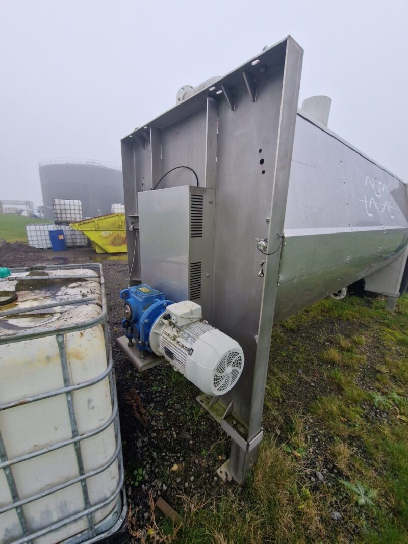 Alfa Laval Screw mixing tank, Stainless Steel - Image 6