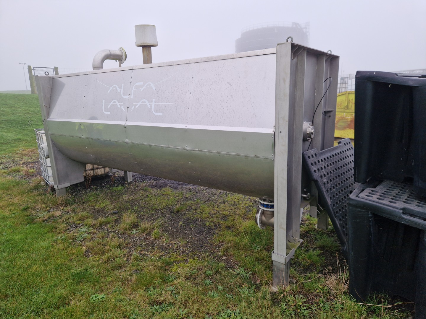Alfa Laval Screw mixing tank, Stainless Steel