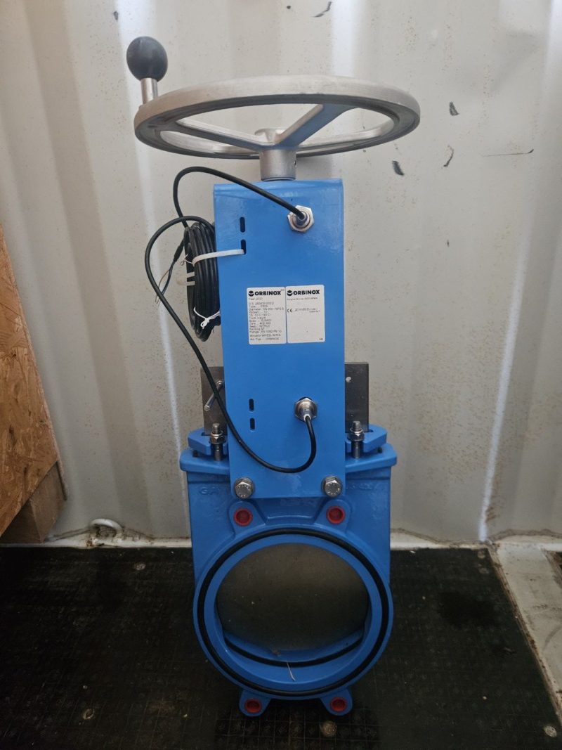 Orbinox EB Series knife gate valves - DN200, DN150 & DN80 - Never Fitted - Image 3