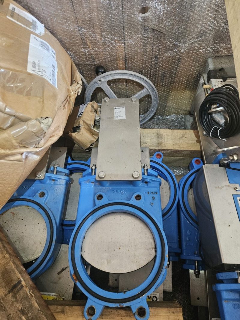 Orbinox EB Series knife gate valves - DN200, DN150 & DN80 - Never Fitted - Image 4