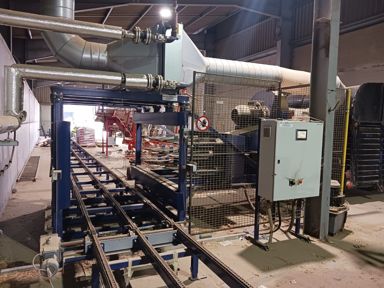 Kongskilde Ventus 60M Big Bale Straw Drier - NEVER USED - Complete package