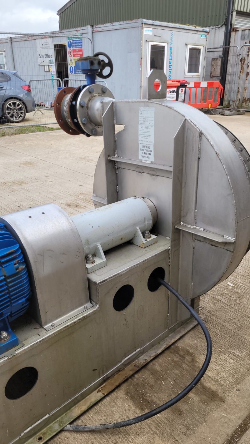 30306GXZ Biogas Booster - 2 Stage 3000m3/hr, 170mbar lift 30kW - Image 2