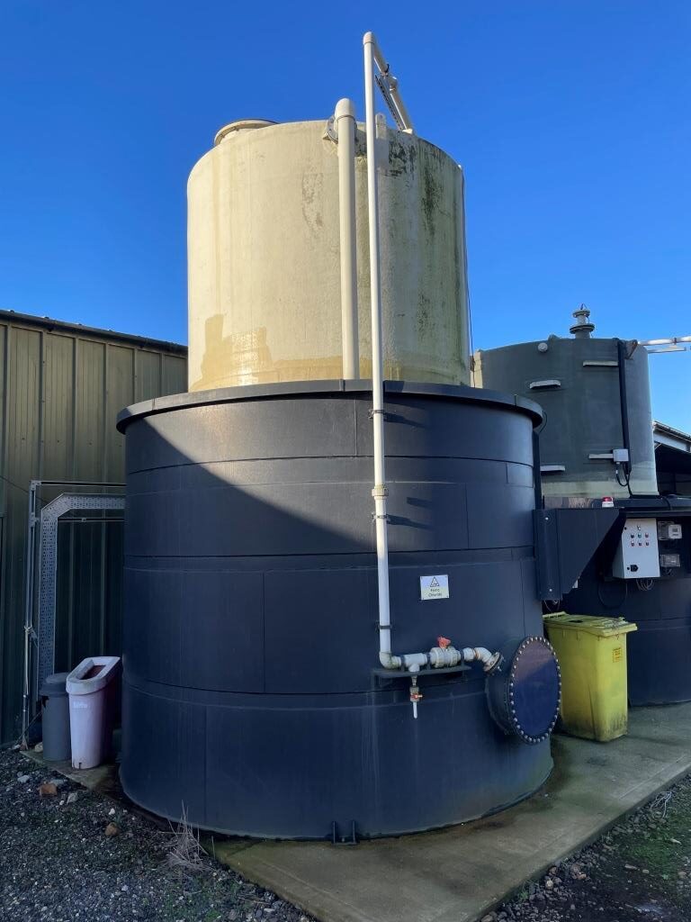 Ferric Chloride Tank - Appx 28m3, Bunded