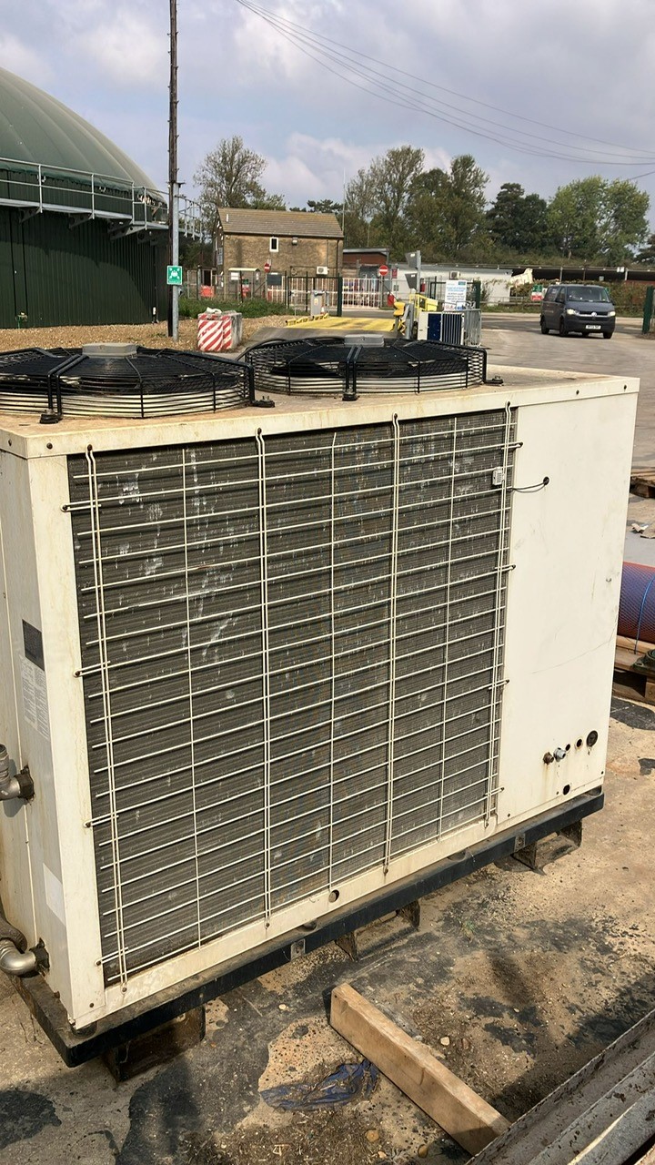 Chiller Pack for biogas dehumidifier - Cooling Capacity 43kW