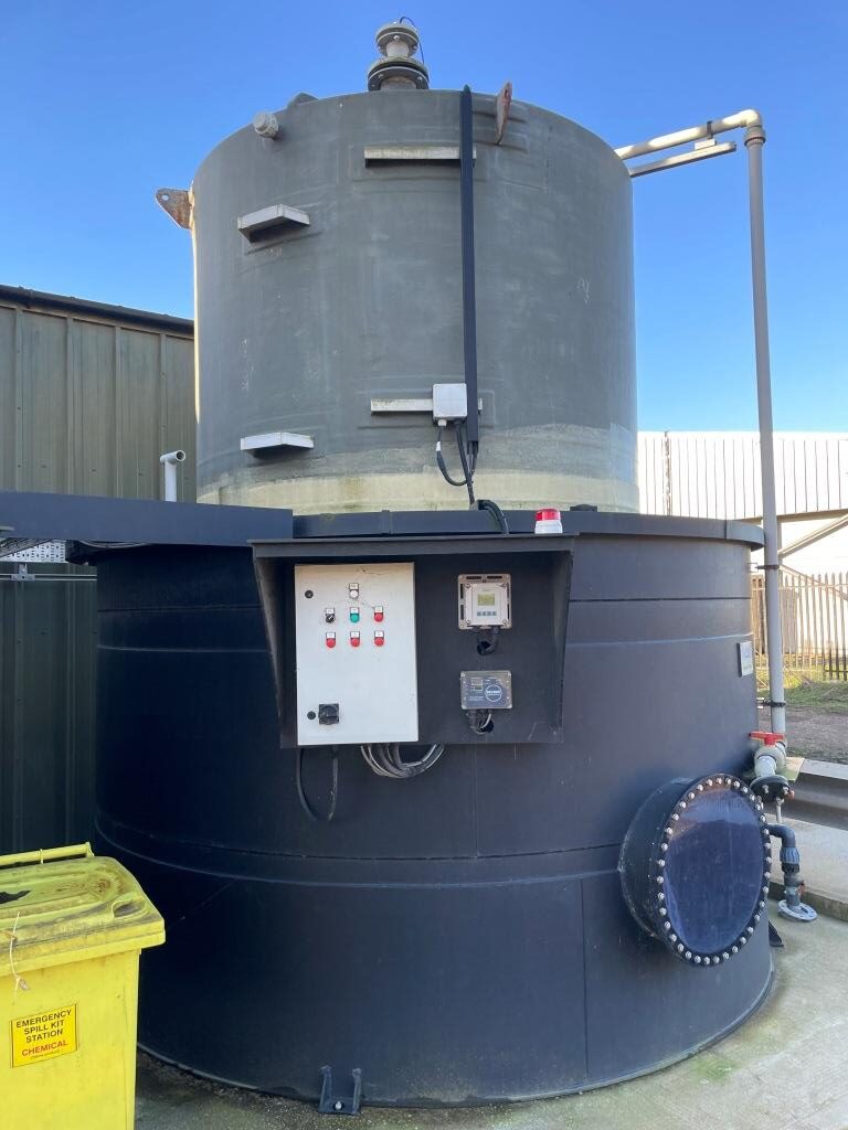 Sodium Hydroxide / Caustic Tank for sale appx 28m3, Bunded