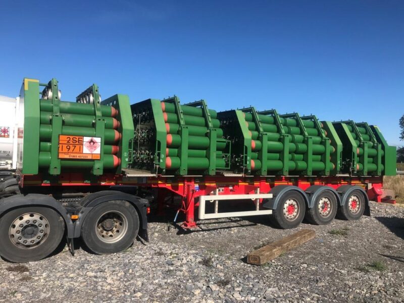 CNG / Biomethane Tube Trailer  4650m3 capacity @ 250 Bar, Next Periodic inspection 2032