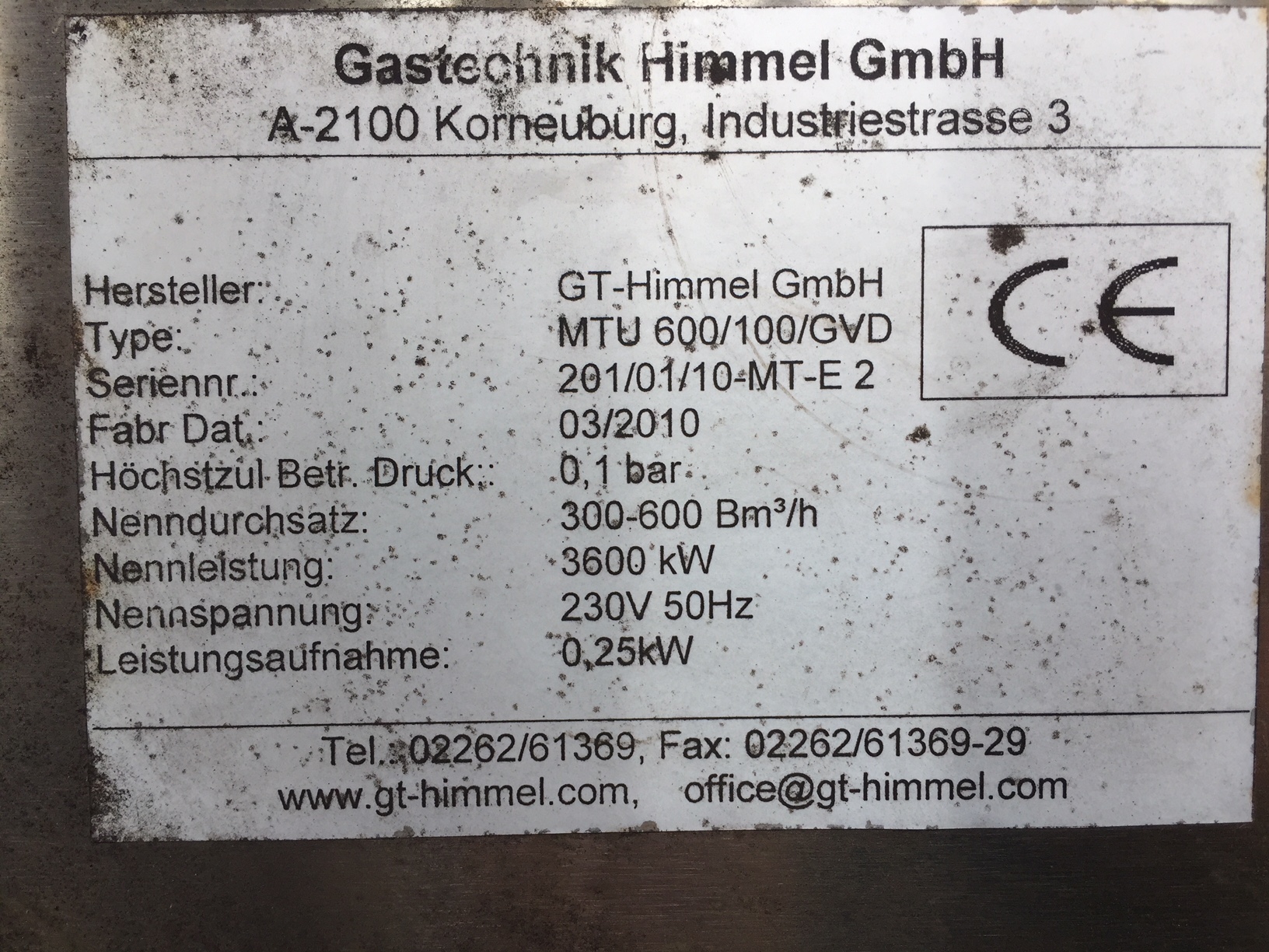 Himmel Biogas Flare 300-600m3/hr flare package with booster and control panel - Image 9
