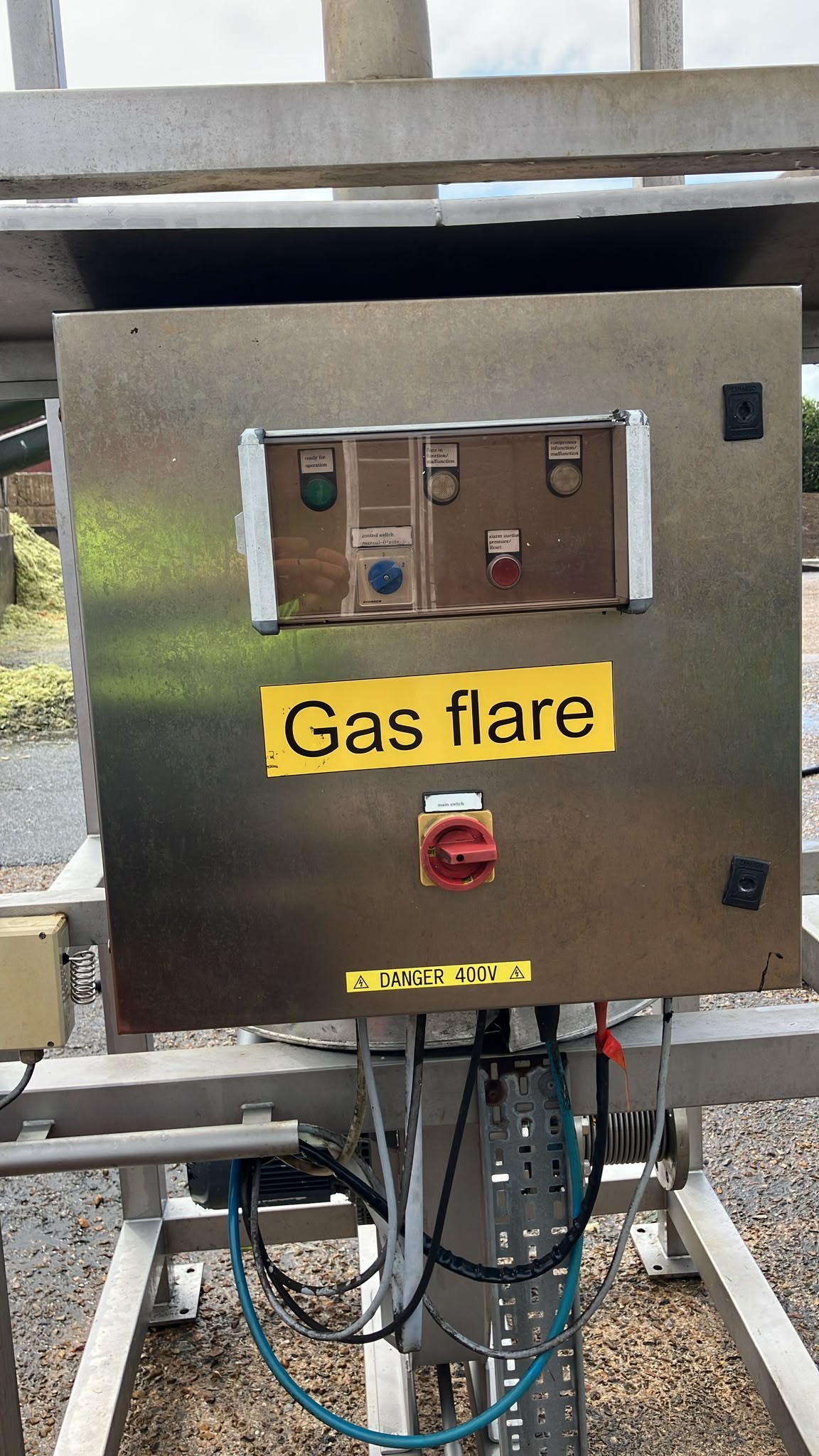 Himmel Biogas Flare 300-600m3/hr flare package with booster and control panel - Image 3