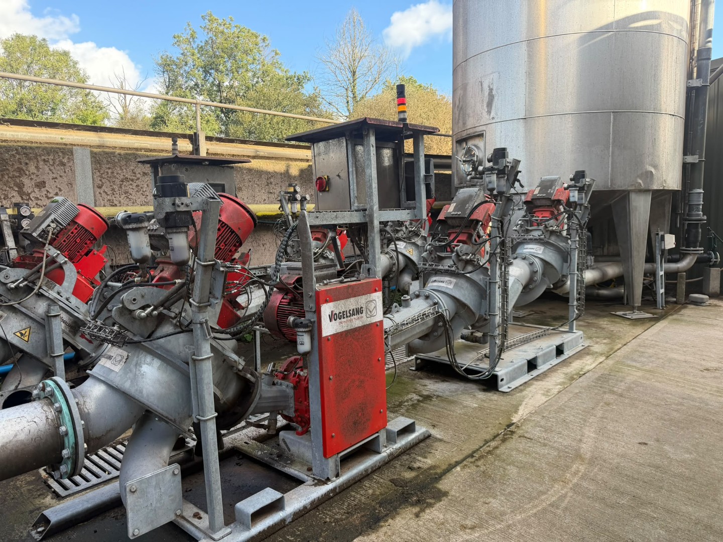 Vogelsang Rotacut maceration and lobe pump systems - Job Lot