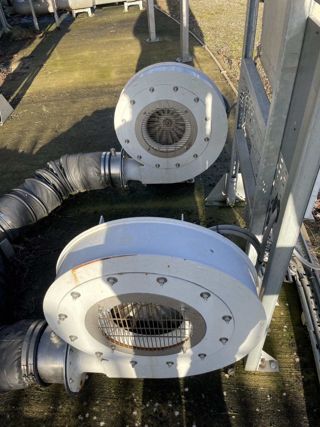 Gas holder air blower package: Duty/standby with control panel and air flaps - Image 7
