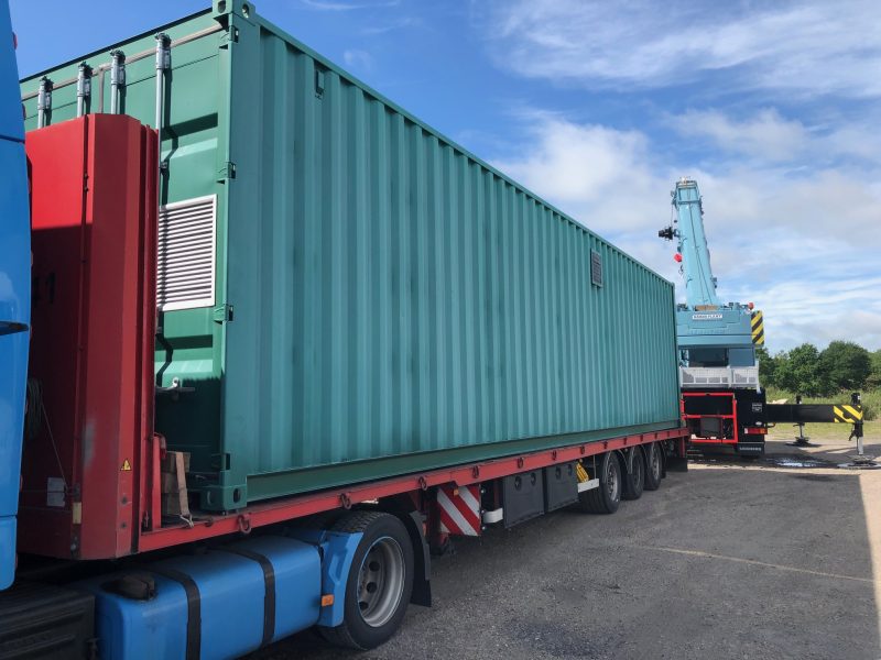 Containerised Pump Room - 2 x Wangen KL65S 11kW 40m3/hr pumps and valves - Never used - Image 4