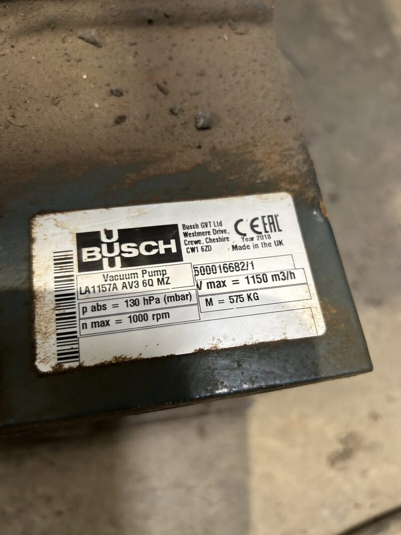 Busch Dolphin LA 1157A Vacuum Pump - Image 2