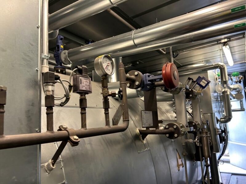 Aprovis Exhaust Gas Steam Generator 1784kW, Containerised, Built 2018 - Image 5