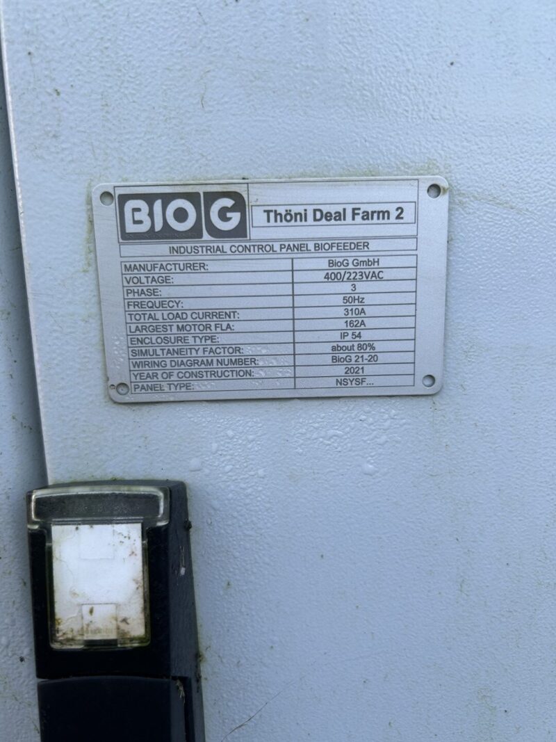 Bio-G Complete feed system: 120m3 feeder, 2 Available - Image 6