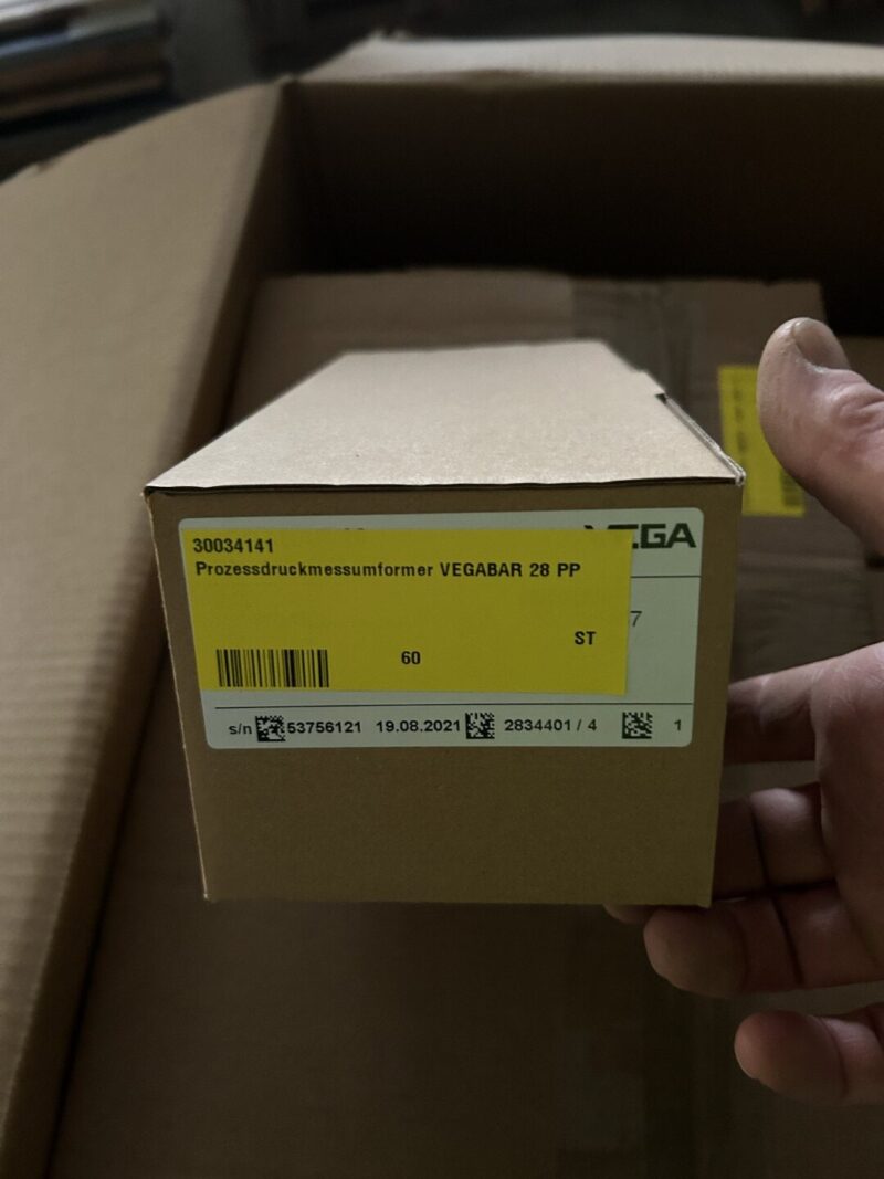 Vegabar 28PP pressure sensor - Brand New - Image 3