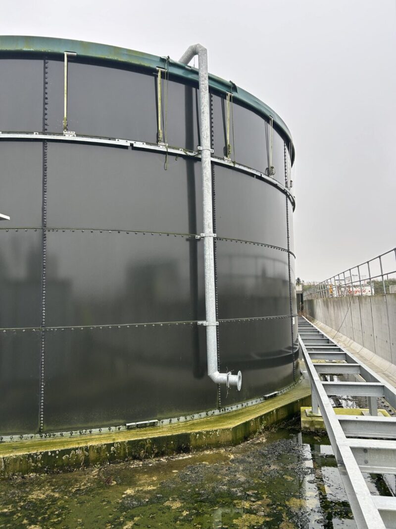 Permastore Ecofusion buffer tank 500m3 working volume with cover, ladder, etc - Unused - Image 8