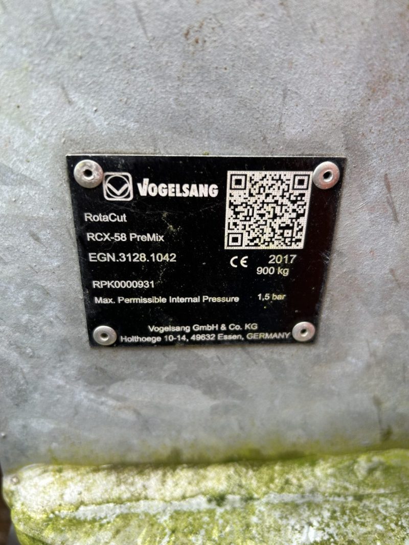 Vogelsang Premix RCX-58 complete system - Built 2017 ***LOW HOURS*** - Image 4