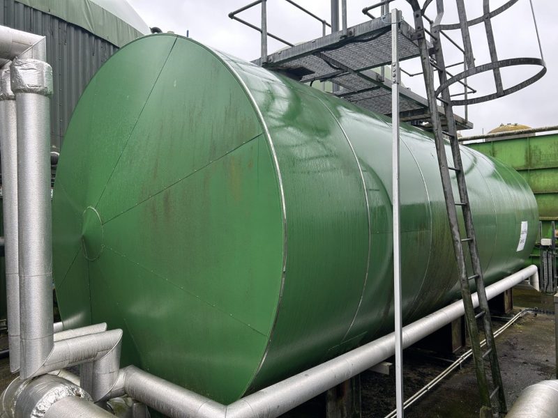 Liquid feed tank, 25,000 litres, horizontal, Insulated - Image 2