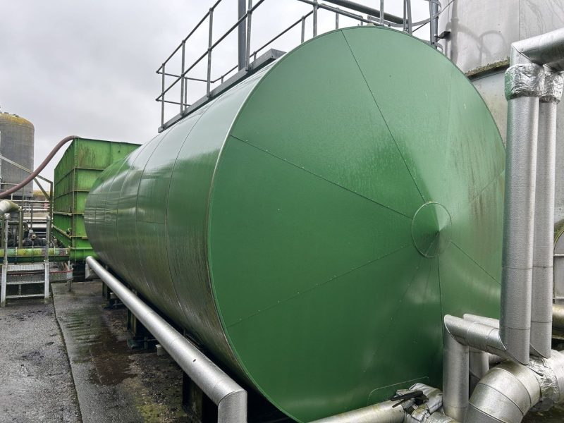 Liquid feed tank, 25,000 litres, horizontal, Insulated - Image 3
