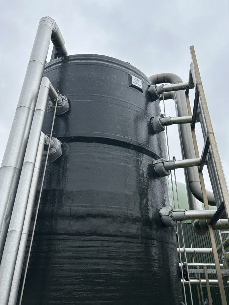 Pasteurisation tank with internal heat exchanger 55,000 litres - Image 4