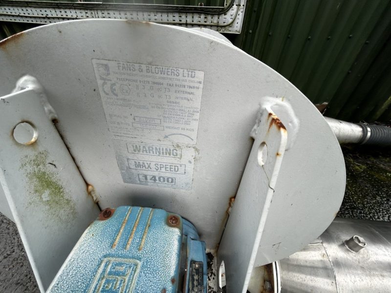 Gas Holder Air blower - Fans and Blowers 16-6 SQZ - Ex Rated - 8 Available - Image 2