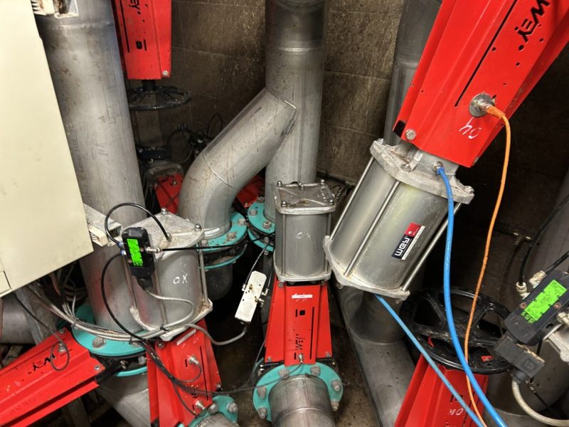Sistag WEY Air actuated valves - DN150 - 10 available - Excellent condition - Image 3