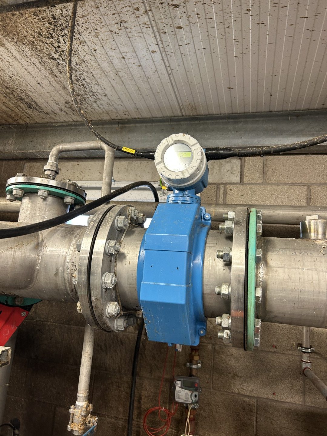 E&H Promag W Digestate flow meter DN200 PN16