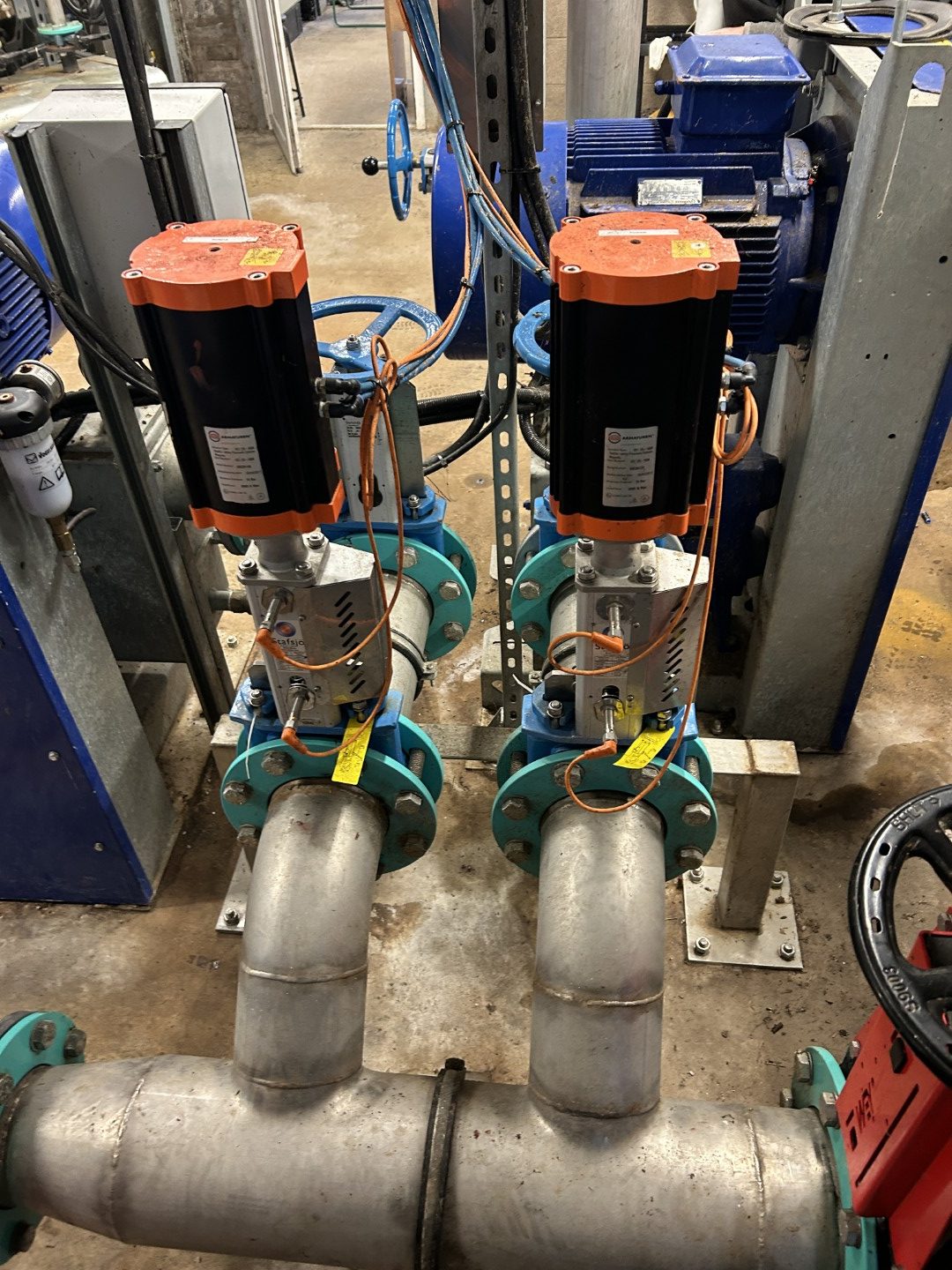 Stasfjo Actuated Valves DN150