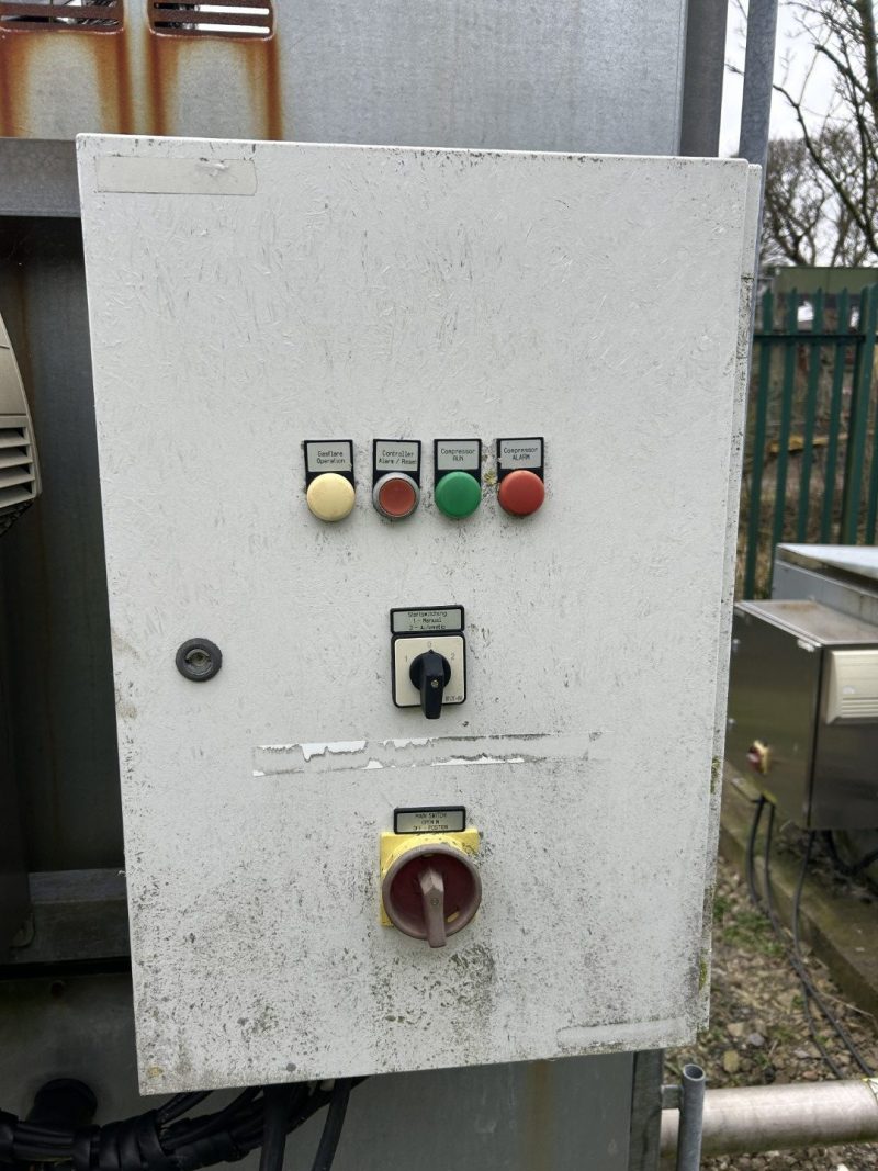 Biogas Flare 1000m3/hr with booster and control panel - Image 3