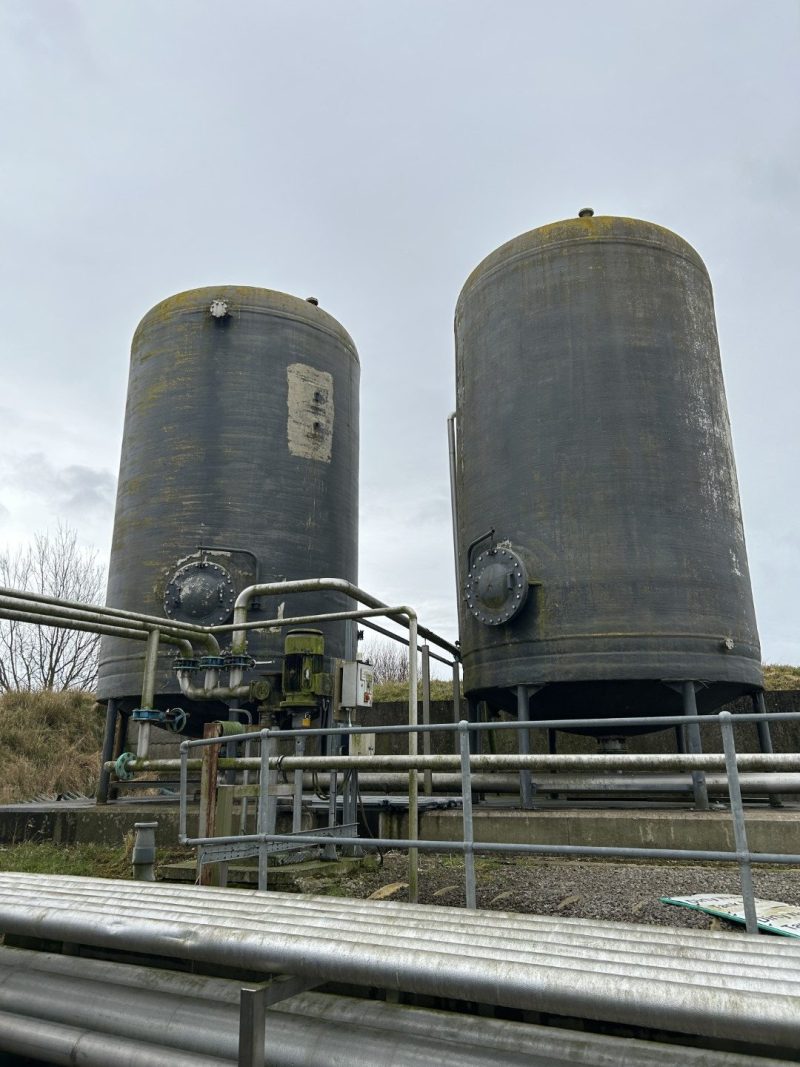Dirty Water tanks 20,000 litres - 2 available