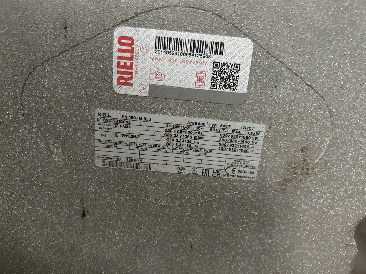 1300kW Natural gas / biomethane fired LTHW boiler and ancillaries - VGC - Image 5