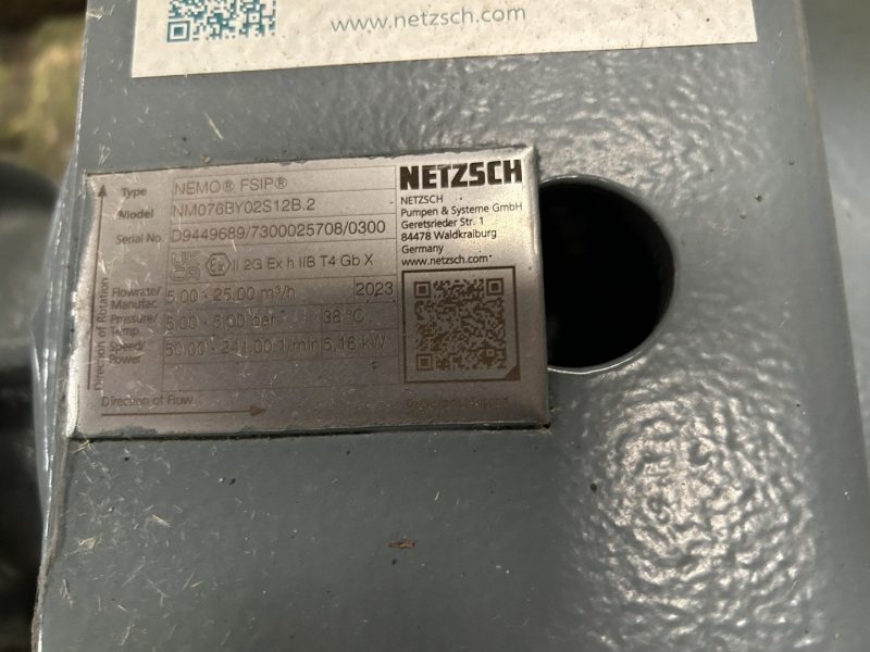 Netzsch NM076 Pump, 25m3/hr, 7.5kW - BRAND NEW STILL IN CRATE - 2 AVAILABLE - Image 10