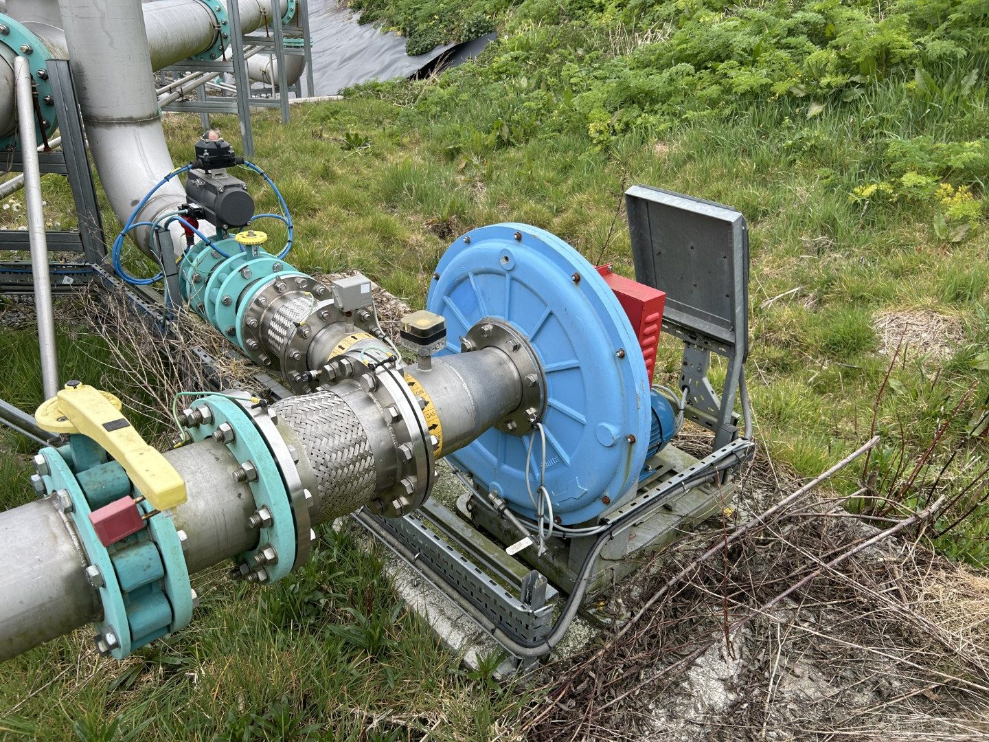 Utile U2000A Gas booster 4kW 1000m3/hr - Good condition