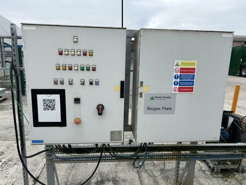 Biogas flare package with control and booster - 1000m3/hr - Image 2