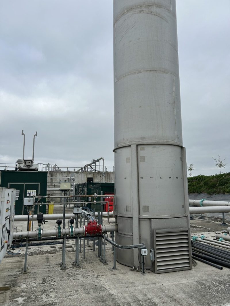 Biogas flare package with control and booster - 1000m3/hr - Image 4