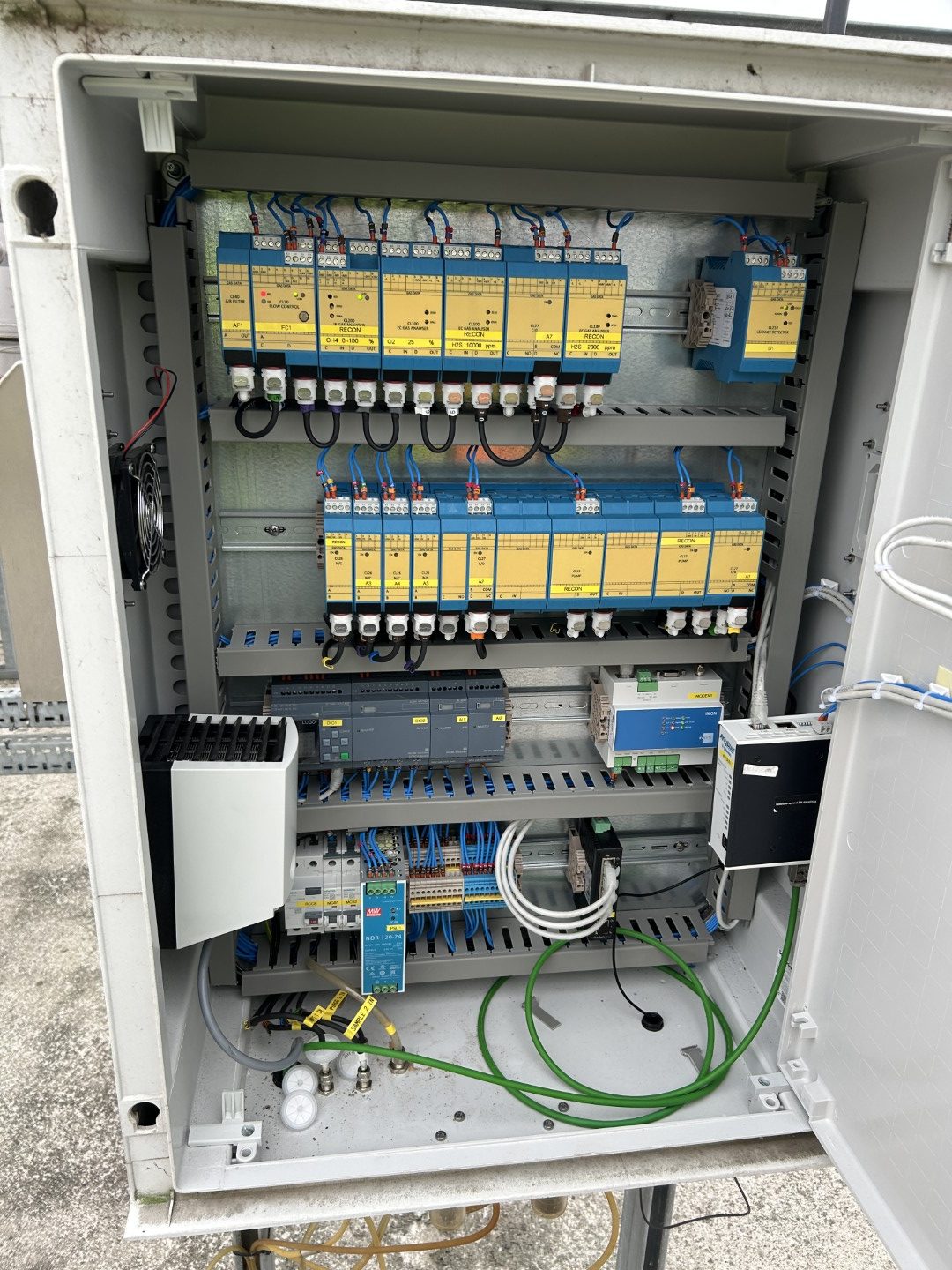 Gas Data Click! Fixed gas analyser - CH4, CO2, O2 & H2S in free-standing enclosure - Image 2