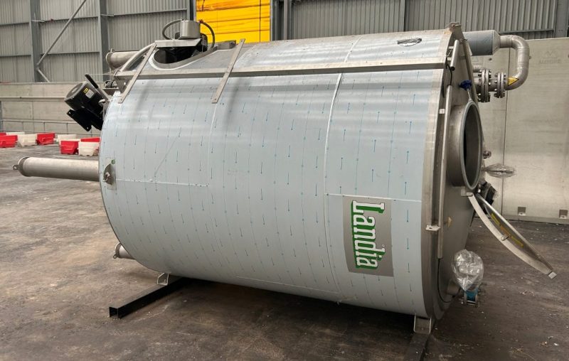 Landia Biochop pasteurisation system with controls 2 x 8m3 - BRAND NEW - Image 8