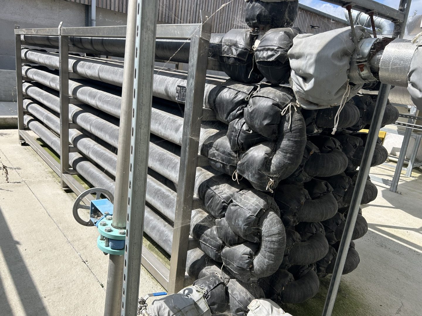 30 Pass Heat Exchanger in Stainless Steel DN80 connections - VGC - Image 3