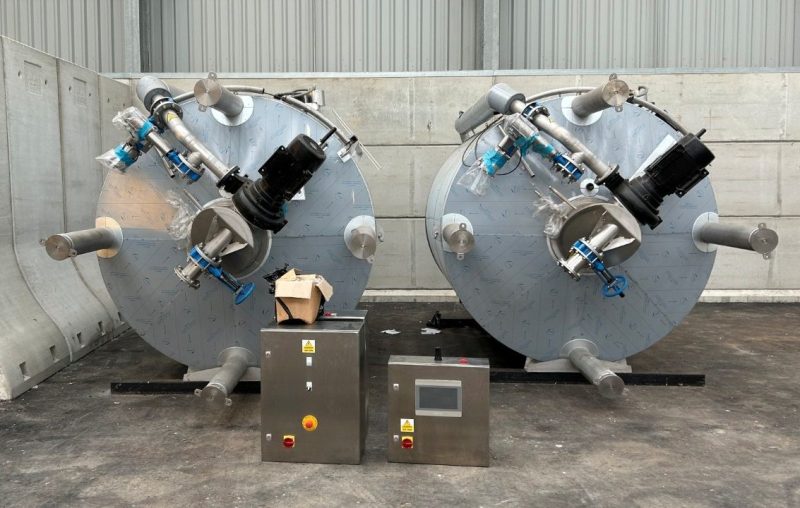 Landia Biochop pasteurisation system with controls 2 x 8m3 - BRAND NEW - Image 12
