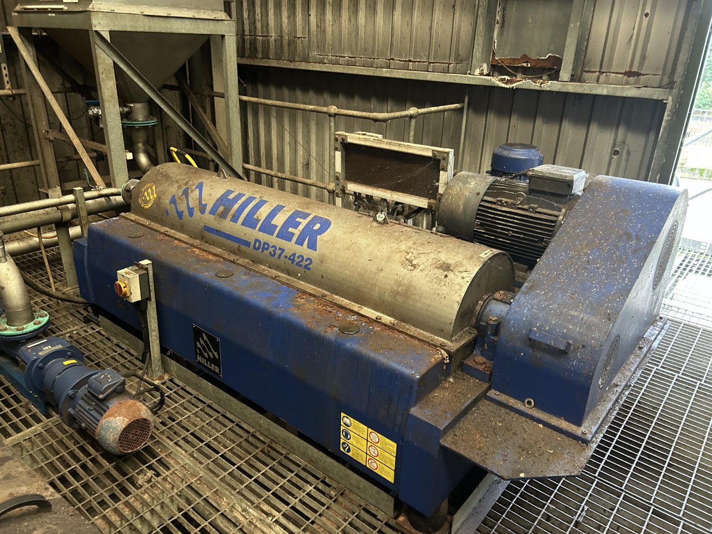 Decanting Centrifuge package - Hiller DP37-422 - Complete