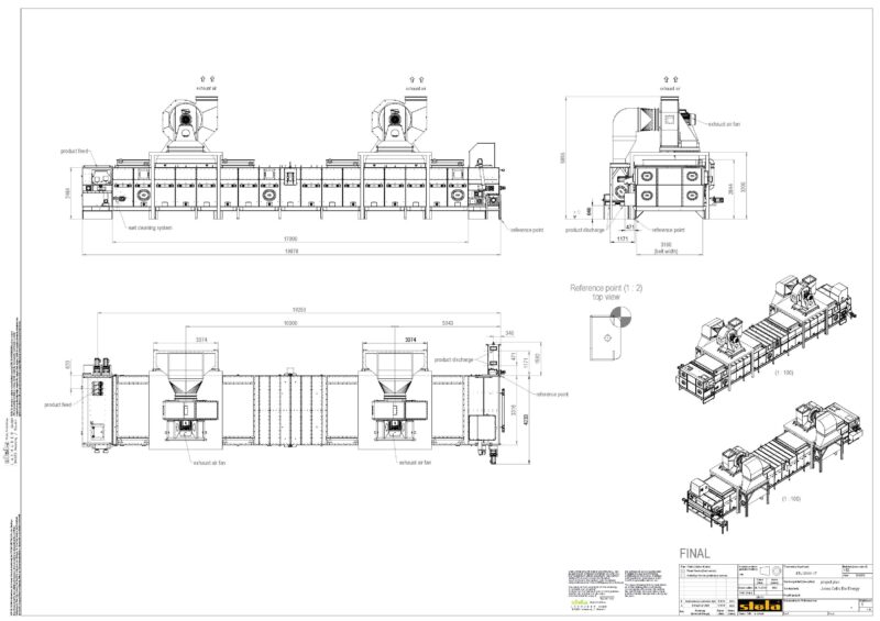 Stela BTL1/3000-17 1.94MW Belt Drier including all ancillaries - Image 8