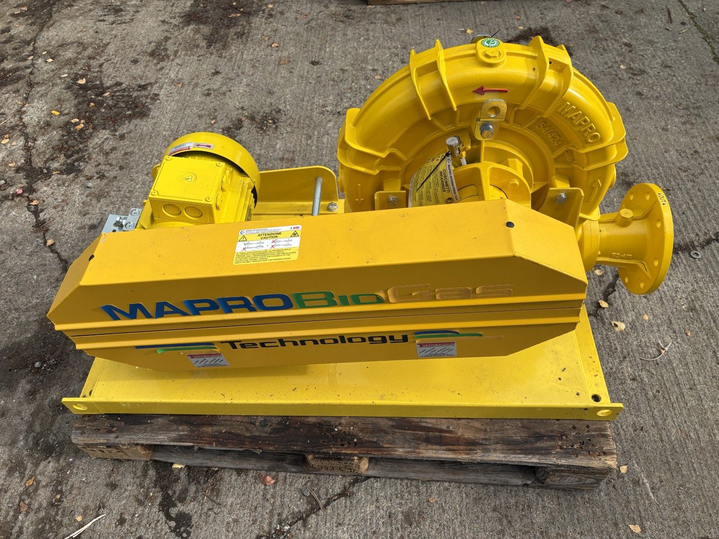 Mapro MCF 390 Biogas Booster 1100m3/hr @ 50mbar lift ***BRAND NEW*** - Image 4