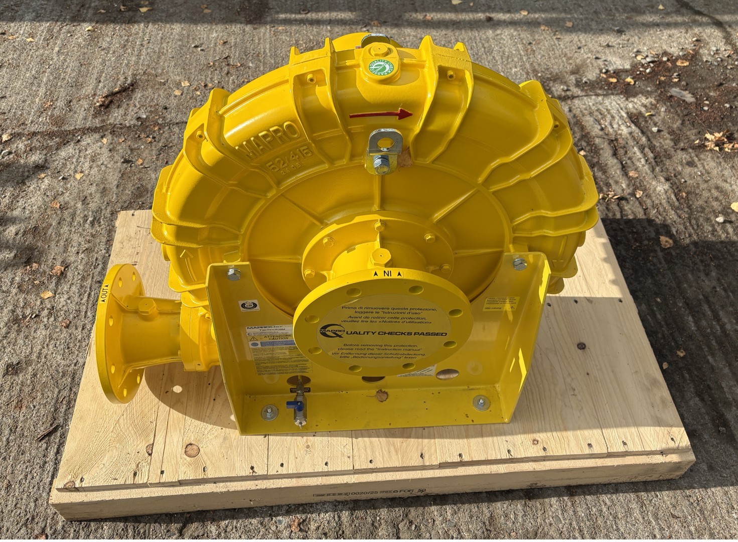 Mapro MCF 500 CC Biogas Booster 900m3/hr @ 50mbar lift ***BRAND NEW***