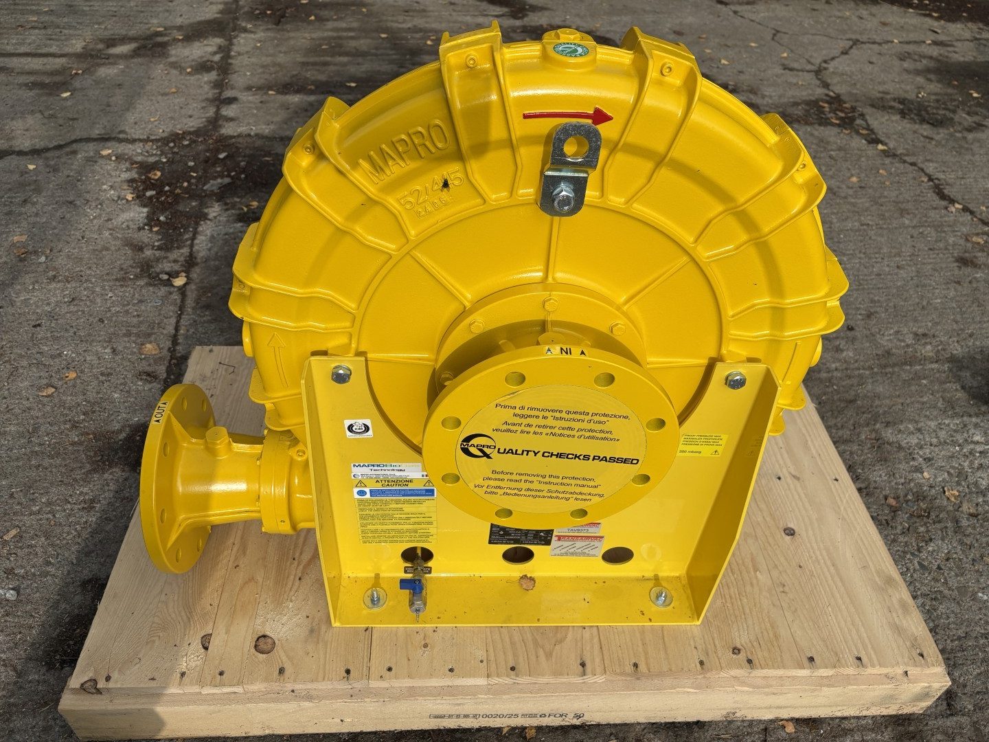 Mapro MCF 500 CC Biogas Booster 900m3/hr @ 50mbar lift ***BRAND NEW*** - Image 3