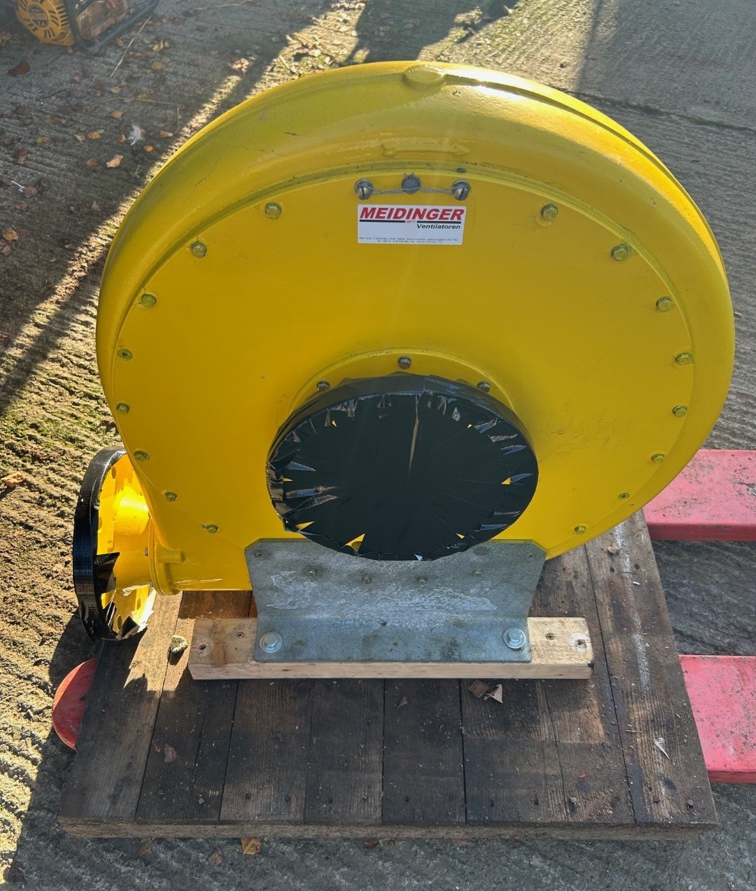 Meidinger Biogas Booster - Bare Shaft, Unused since Overhaul,  DN125 Connections