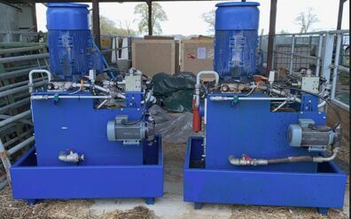 UTS Biogas / Anaergia stand-alone hydraulic power packs x 2 ***CLEARANCE***
