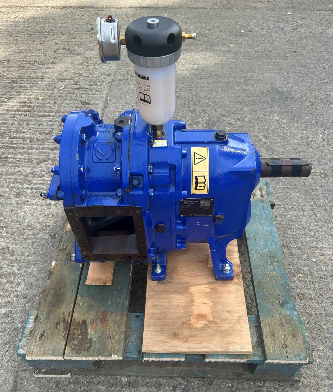 Vogelsang VX136-105 Lobe Pump Head - Fully rebuilt