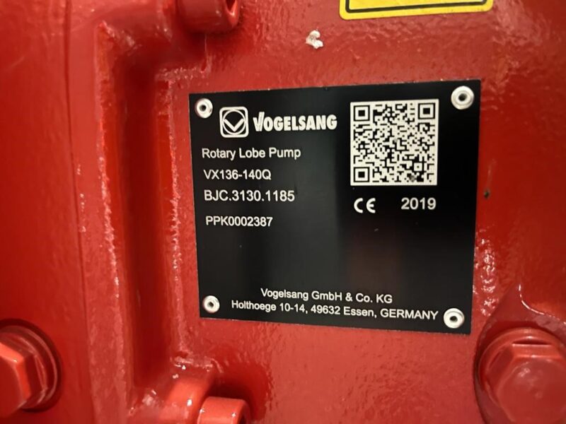 Vogelsang VX136-140Q Pump 9.2kW Brand New - Image 3