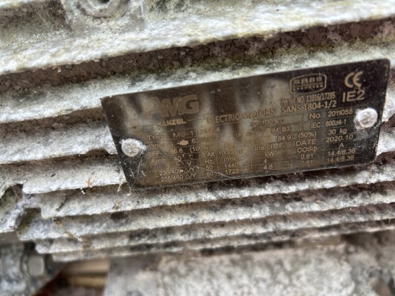 Screw Conveyor - 8.2m long, 4kW - NEVER USED - Image 3